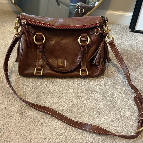 Dooney and Burke Florentine Satchel - Picture 1 of 5